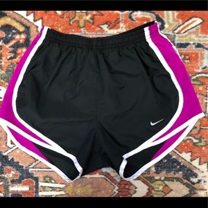🦄Nike Dri-fit running shorts - Black/neon purple
